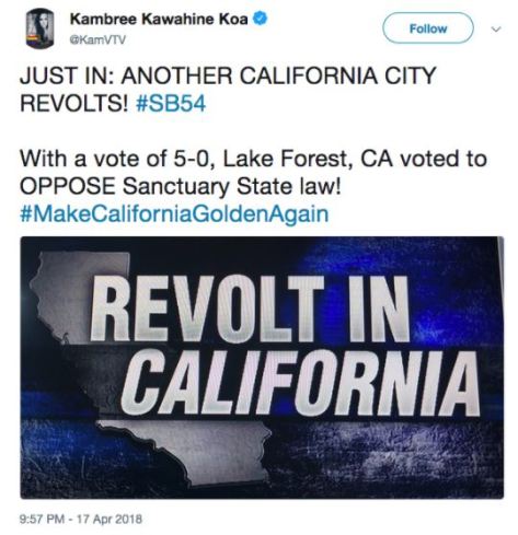 California revolts