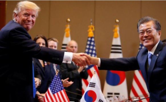 Trump and Korean leader