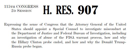 House Resolution 907