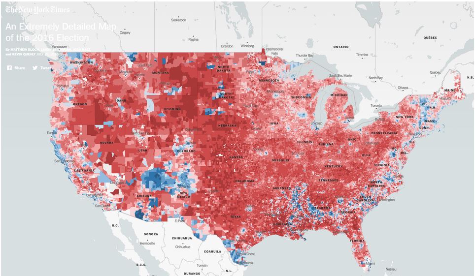 2016 election map