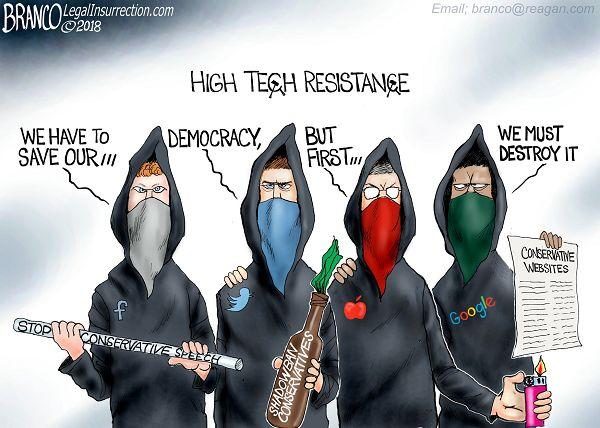 Hi tech antifa branco