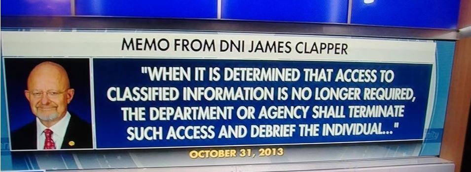 memo from clapper
