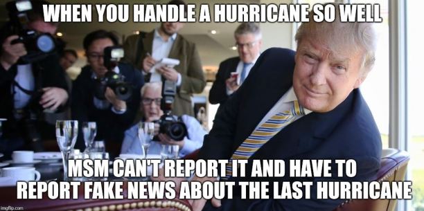 hurricane fake news