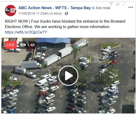 trucks block office