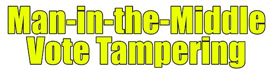 vote tampering