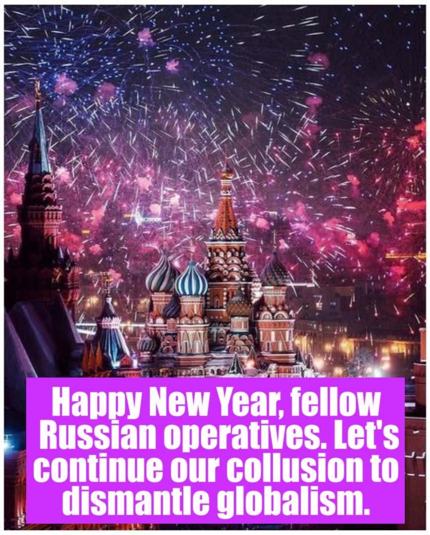 Happy new year russia