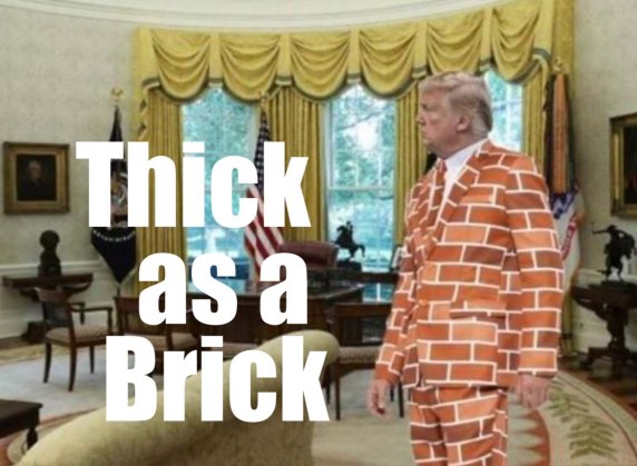 trump brick