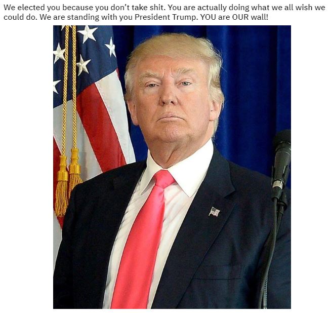 trump is our wall