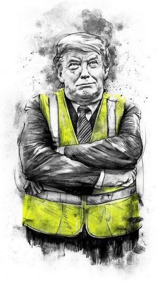 trump yellow vest