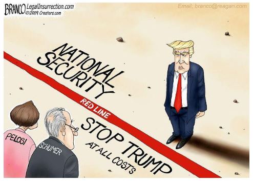 trumps red line