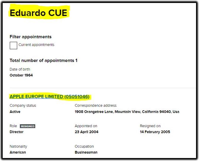 eduardo cue and apple