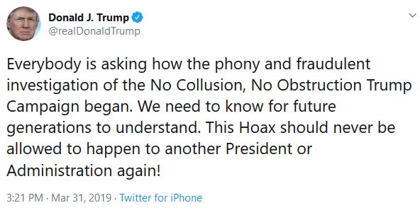 TT presidential harrassment